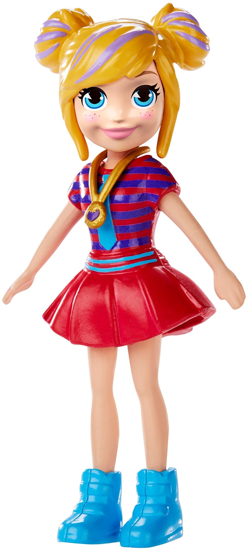 Polly Pocket Doll With Trendy Outfit 2018 Edition Measures Approx. 3.5"" Tall (1 Doll) - Image 2